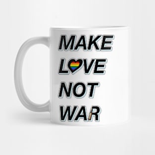 Make Love Not War Mug